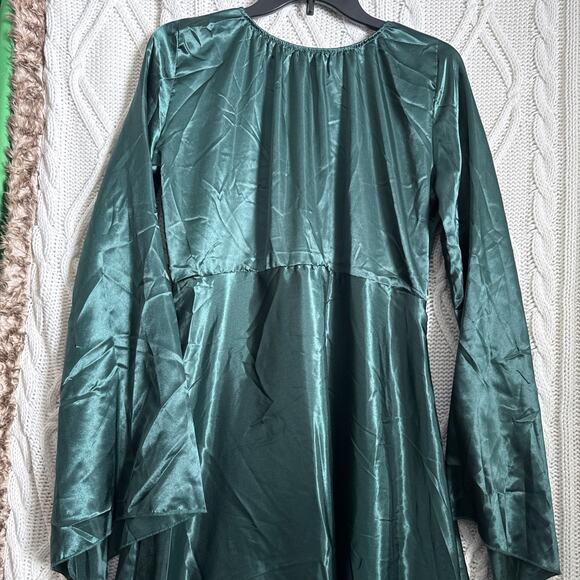 Medieval Renaissance Adult Womens Costume Small Halloween Green - Picture 10 of 10
